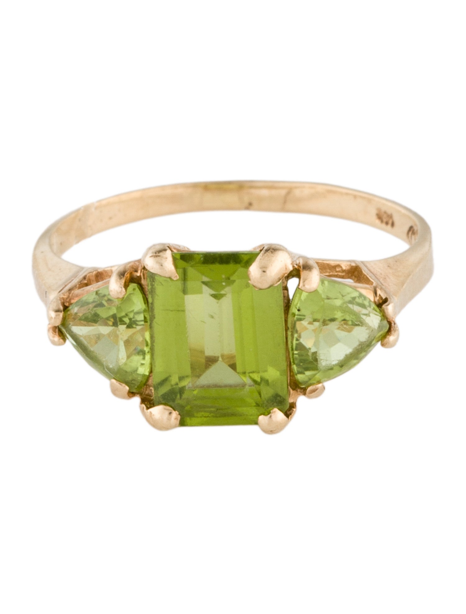 Ring 14K 2.69ctw Peridot Cocktail Ring
